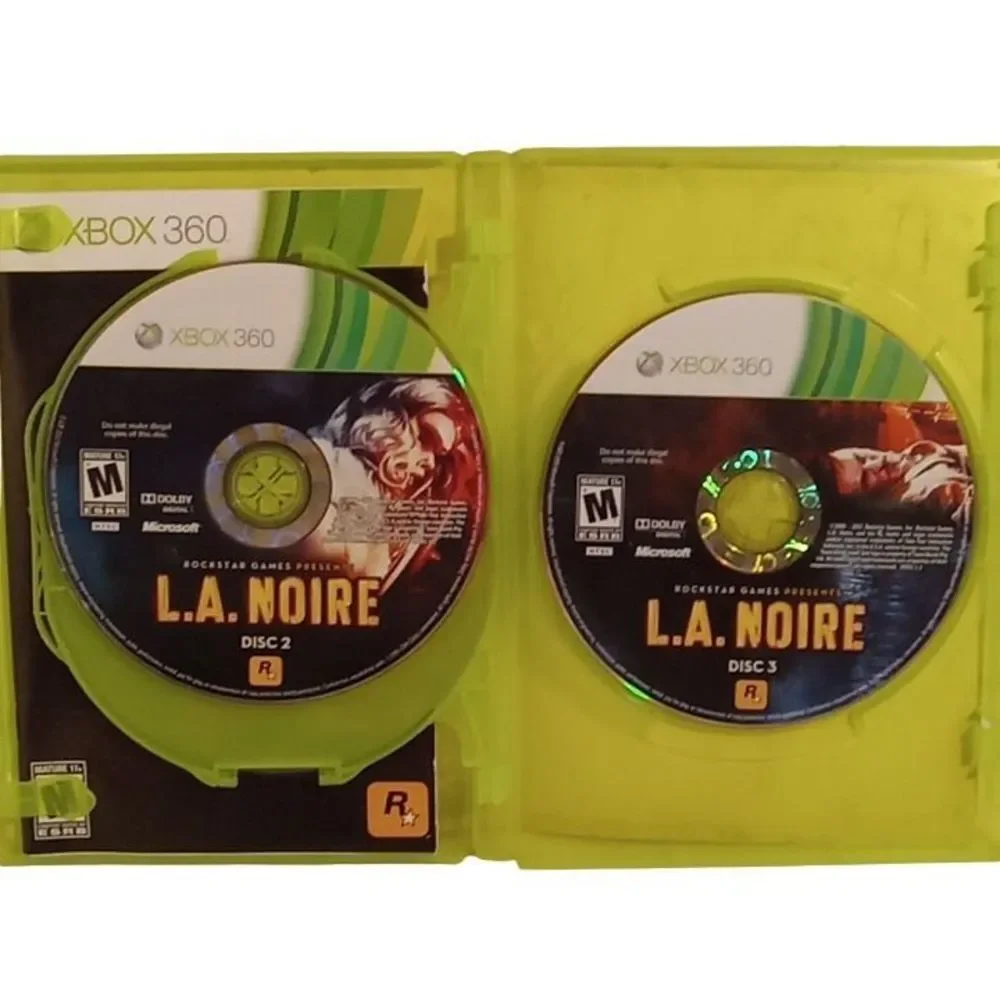 LA NOIRE From‎ Rockstar Games for Xbox 360